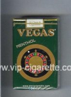 Vegas Menthol Cigarettes soft box