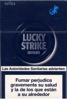 Lucky Strike Editions Nites cigarettes hard box