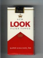 Look New Filter Tipped Super King Size 99 100s cigarettes soft box