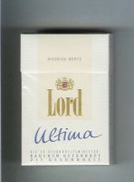 Lord Ultima Niedrige Werte cigarettes hard box