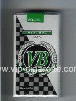 VB Victory Brand Menthol 100s cigarettes soft box