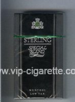 Sterling Special Blend 100s Menthol cigarettes hard box