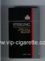 Sterling Special Blend 100s cigarettes hard box