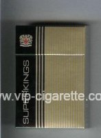 Superkings gold and black Cigarettes hard box