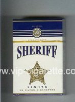 Sheriff Lights American Blend Cigarettes hard box