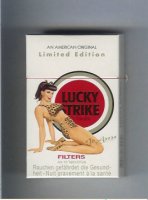 Lucky Strike Filter Jo-Ann cigarettes hard box