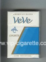 Veve Lights American Blend Cigarettes hard box
