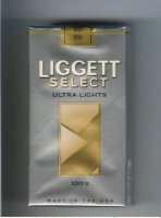 Liggett Select Ultra Lights 100s cigarettes soft box