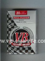 VB Victory Brand Full Flavor Box cigarettes hard box