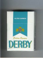 Derby Extra Suave Filtro Carbon cigarettes hard box