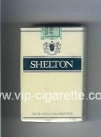 Shelton Cigarettes yellow and blue soft box