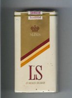 LS O Mais Suave Slims 100s cigarettes soft box