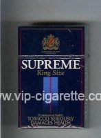 Supreme King Size Cigarettes hard box