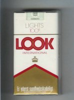 Look International Light 100s cigarettes soft box