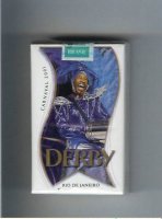 Derby Suave Rio De Janeiro white and blue cigarettes soft box