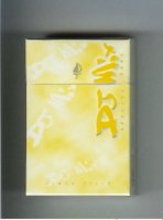 DJ Mix Special Feel Lemon Fresh Lights yellow cigarettes hard box