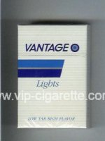 Vantage Lights Cigarettes hard box