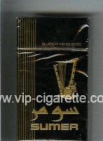 Sumer 100s Cigarettes black hard box
