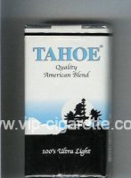 Tahoe Quality American Blend 100s Ultra Light cigarettes soft box