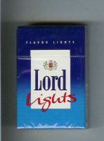Lord Lights Flavor Lights cigarettes hard box