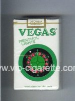 Vegas Menthol Lights Cigarettes soft box