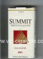 Summit Full Flavor 100s Cigarettes soft box