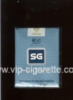 SG Ventil Lights cigarettes blue and black soft box